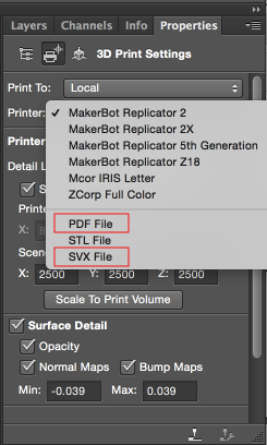 Экспорт 3D-моделей в формате PDF или SVX